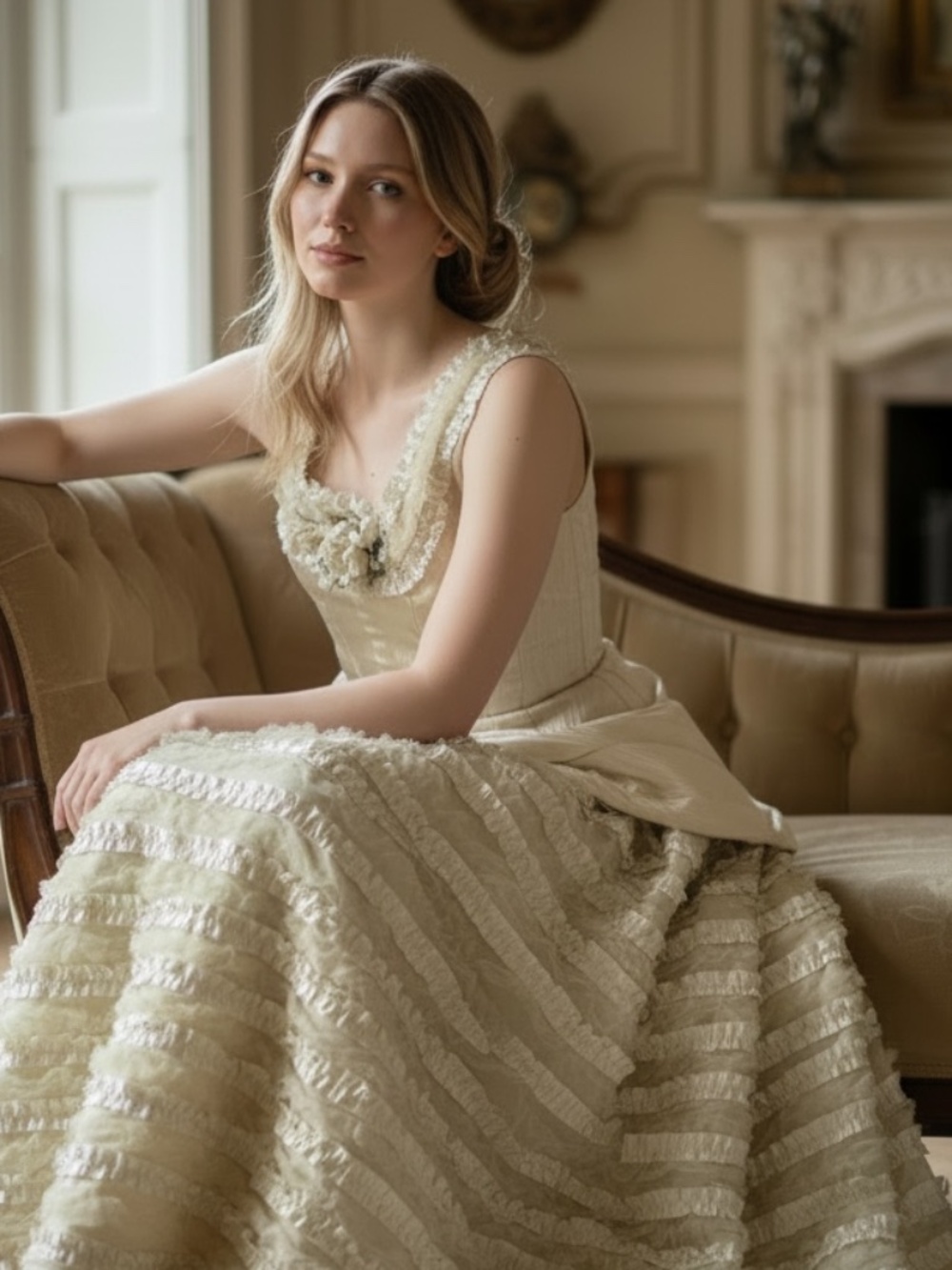✨ One-of-a-Kind Couture Wedding Gown – Vintage Tirelli Costumi✨ ROME Designer GP